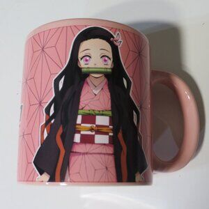 Pink Anime Character Mug